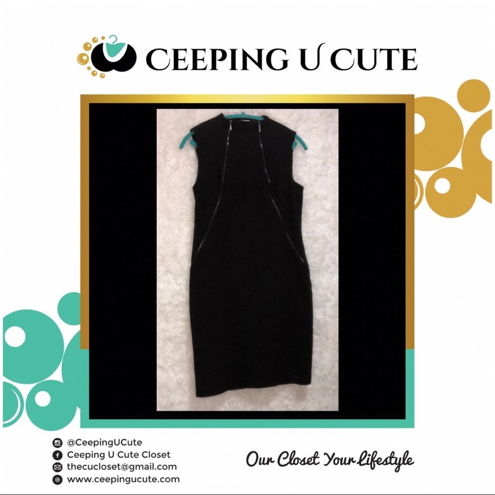Black Sleeveless Dress